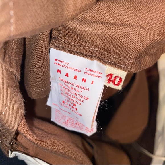 Women’s MARNI bermuda shorts Sz 40 #F2 - Picture 4 of 5